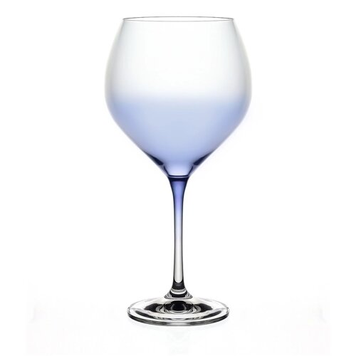 Набор бокалов для вина Crystalex «София», 650 мл, 2 шт, цвет фиолетовый