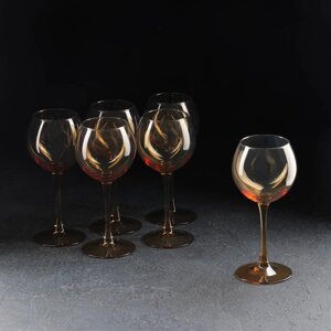Набор бокалов для вина «Дюшес», стеклянный, 350 мл, 6 шт