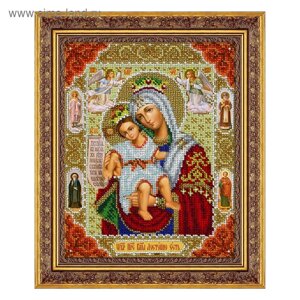 Набор для вышивки бисером «Пресвятая Богородица. Достойно Есть»