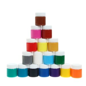 Набор художественный для рисования 32 предмета, ЗХК "Сонет"гуашь 17 цветов + линеры 8 штук + сопутствующие материалы) в пластиковом боксе