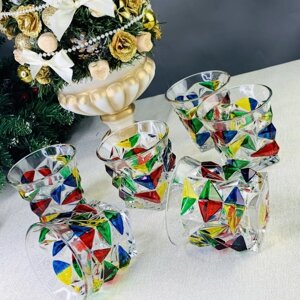 Набор стаканов Lenardi «Стеклянные подарки», 265 мл, 6 шт