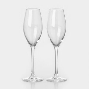 Набор стеклянных фужеров для шампанского Selection, 240 мл, 2 шт