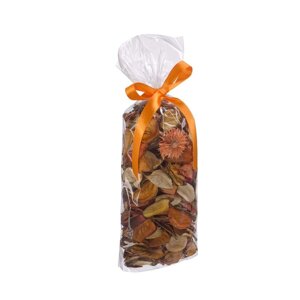 Набор сухоцветов из натуральных материалов с ароматом апельсина «Вещицы», пакет 8719 см