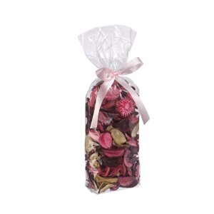 Набор сухоцветов из натуральных материалов с ароматом розы «Вещицы», пакет 8719 см