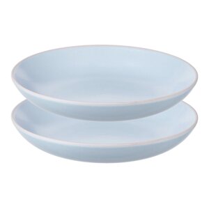 Набор тарелок для пасты Liberty Jones Simplicity, d=20 см, 2 шт, цвет голубой