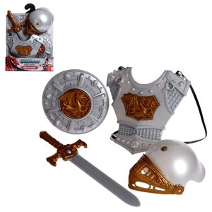 Наборы рыцаря «Гладиатор», шлем, щит, меч, доспехи