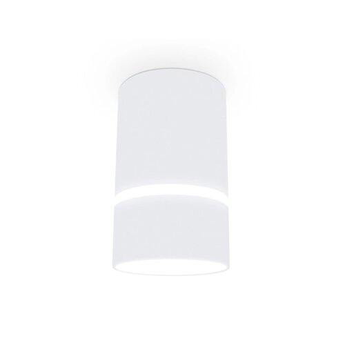 Накладной точечный Светильник Ambrella light GU5.3/LED max 12 Вт, 65x65x105 мм, цвет белый