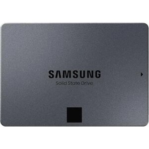 Накопитель SSD samsung MZ-77Q1t0BW 870 QVO 2.5", 1тб, SATA III