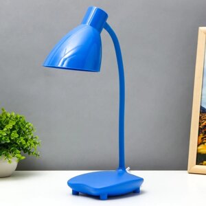 Настольная лампа "Классик" Е27 15Вт синий 12х14х41см RISALUX