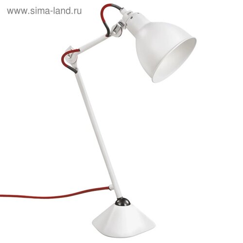 Настольная лампа LOFT 1х40Вт E14 белый 68x14,5x74см
