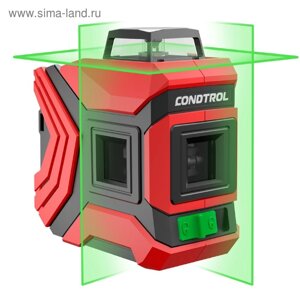 Нивелир лазерный CONDTROL GFX360-3, 20-40 м, 520 hm, горизонталь 360°2 вертикали, 2 класс 484349