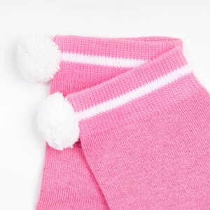 Носки детские, цвет розовый, размер 16 (25-27)