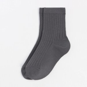 Носки детские KAFTAN "BASIC" размер 16-18, темно серый