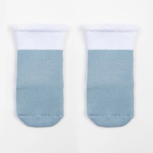 Носки детские махровые, цвет туман, размер 10