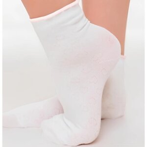 Носки детские, размер 18, цвет бело-розовые
