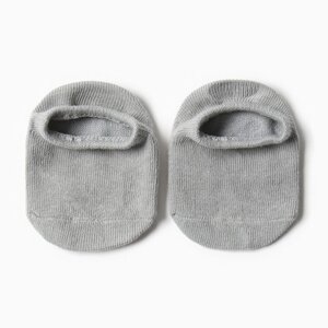 Носки детские со стопперами MINAKU, цв. серый, р-р 9 см