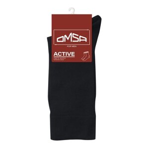 Носки мужские летние OMSA ACTIVE, размер 42-44, цвет nero