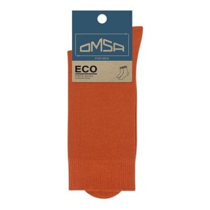 Носки мужские OMSA ECO, размер 45-47, цвет orange