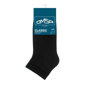 Носки мужские укороченные OMSA CLASSIC, размер 45-47, цвет nero