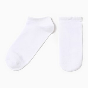 Носки женские укороченные MINAKU: Premium цвет белый, размер 36-37 (23 см)