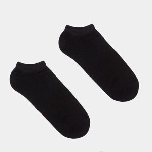 Носки женские укороченные MINAKU: Premium цвет чёрный, размер 38-39 (25 см)