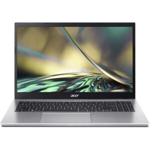 Ноутбук Acer Aspire 3 A315-59-58SS, 15.6", I5 1235U, 12 Гб, SSD 512 Гб, UHD, noOS, серебристый