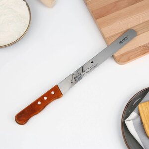 Нож для бисквита двусторонний «Любовь»38 х 3 см, лезвие 25 см