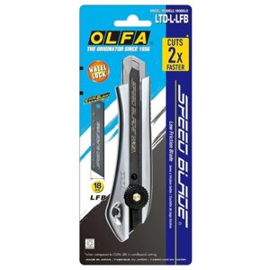 Нож универсальный OLFA OL-LTD-L-LFB, 18 мм