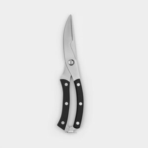 Ножницы кухонные Доляна «Профи», 2541,5 см, цвет чёрный