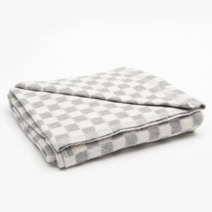 Одеяло байковое размер 100х140см, цвет микс для дев., хл80%полиэфир 20%420гр/м
