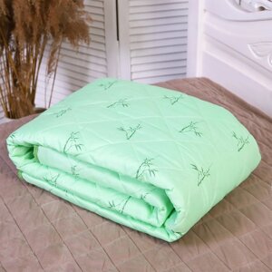 Одеяло облегчённое Бамбук, 200х220 см, вес 1280гр, полиэфир. волокно, 150г/м, полиэстер