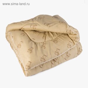 Одеяло Верблюд зимнее 200х220 см, МИКС полиэфирное волокно, п/э 100%
