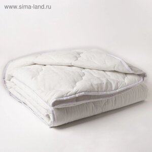 Одеяло всесезонное Адамас "Лебяжий пух", размер 172х205 5 см, 300гр/м2, чехол поплин