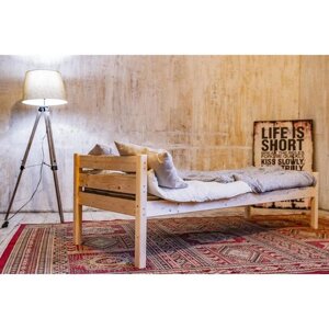 Односпальная кровать «Светлячок», 800 2000, массив, цвет сосна