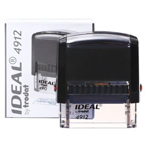 Оснастка для штампа автоматическая Trodat IDEAL 4912, 47 x 18 мм, корпус чёрный