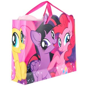 Пакет ламинированный горизонтальный, 40 х 31 х 11 см, My little pony