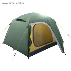 Палатка BTrace Point 2+двухслойная, 2-местная, цвет зелёный