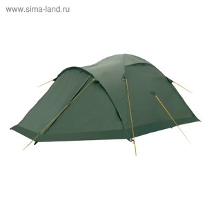 Палатка BTrace Talweg 2+двухслойная, 2-местная, цвет зелёный