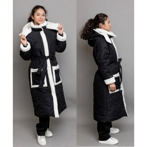 Пальто для девочки, рост 170 см