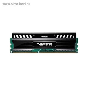 Память DDR3 8gb 1600mhz patriot PV38G160C0 RTL PC3-12800 CL10 DIMM 240-pin 1.5в