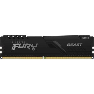 Память DDR4 16GB 3600mhz kingston KF436C18BB/16 fury beast black RTL gaming PC4-28800 CL18 1029360