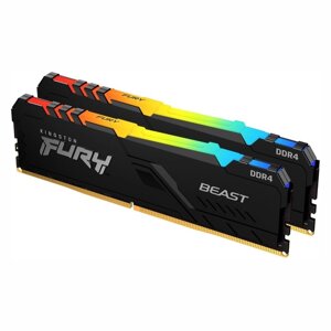 Память DDR4 2x16GB 3200mhz kingston KF432C16BB12AK2/32 fury beast RGB RTL gaming PC4-25600 1033973