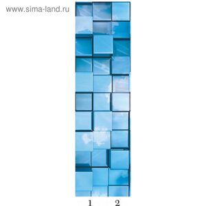 Панель потолочная PANDA Куб добор 4171 (упаковка 4 шт. 1,8х0,25 м