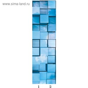Панель потолочная PANDA Куб добор 4173 (упаковка 4 шт. 2х0,25 м