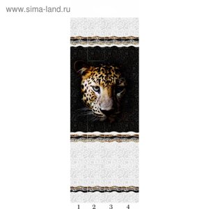 Панели ПВХ PANDA A "Леопард" узор (Прозрачный праймер) 03410 2700х250х8мм