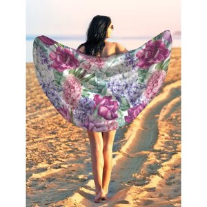 Парео и пляжный коврик «Весеннее настроение», d = 150 см