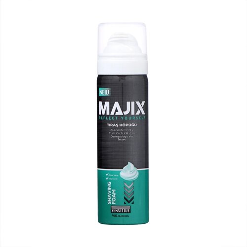 Пена для бритья Majix Sensitive, 50 мл