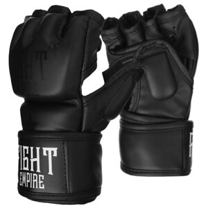 Перчатки для ММА тренировочные FIGHT EMPIRE, чёрные, размер М