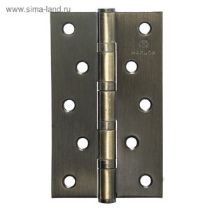 Петля дверная MARLOK, 125х75х2.5 мм, цвет бронза