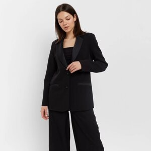 Пиджак женский MINAKU: Classic цвет черный, р-р 46
